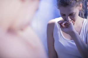 young woman in need of a bulimia treatment center in nc